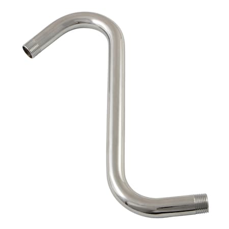 Showerscape Trimscape 10" S-Shape Shower Arm, Chrome K159A1